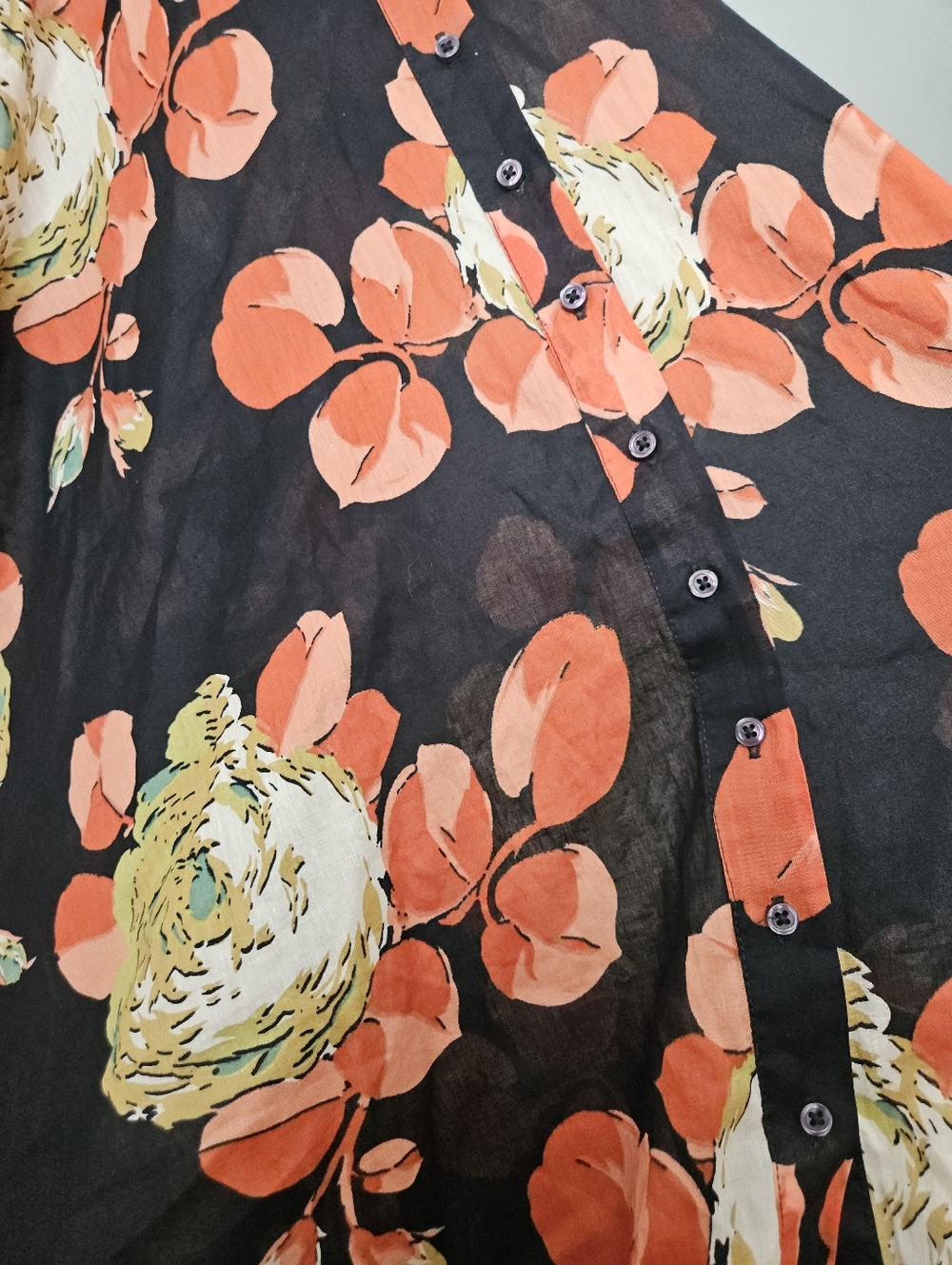 The GREAT. the Bridge dress in cabbage rose floral, 2 ( medium ) - Picture 11 of 15